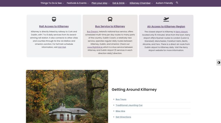 Plan Your Journey: How to Get to and Around Killarney